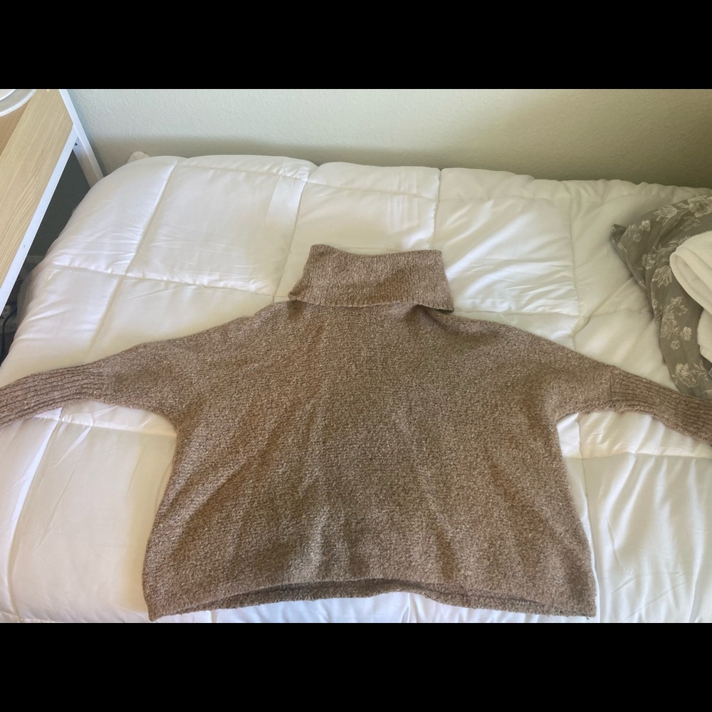 Cozy, oversized sweater.
